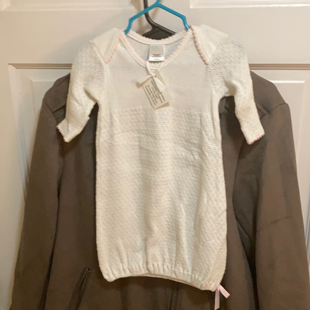 Newborn girls gown